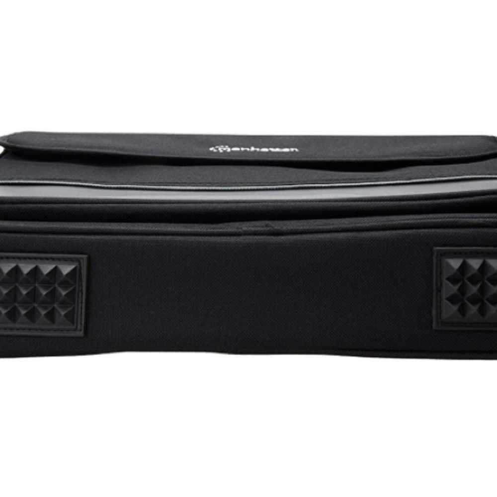 Manhattan Top Load Laptop / Briefcase Bag in Black 17.3” NWT - Picture 4 of 8